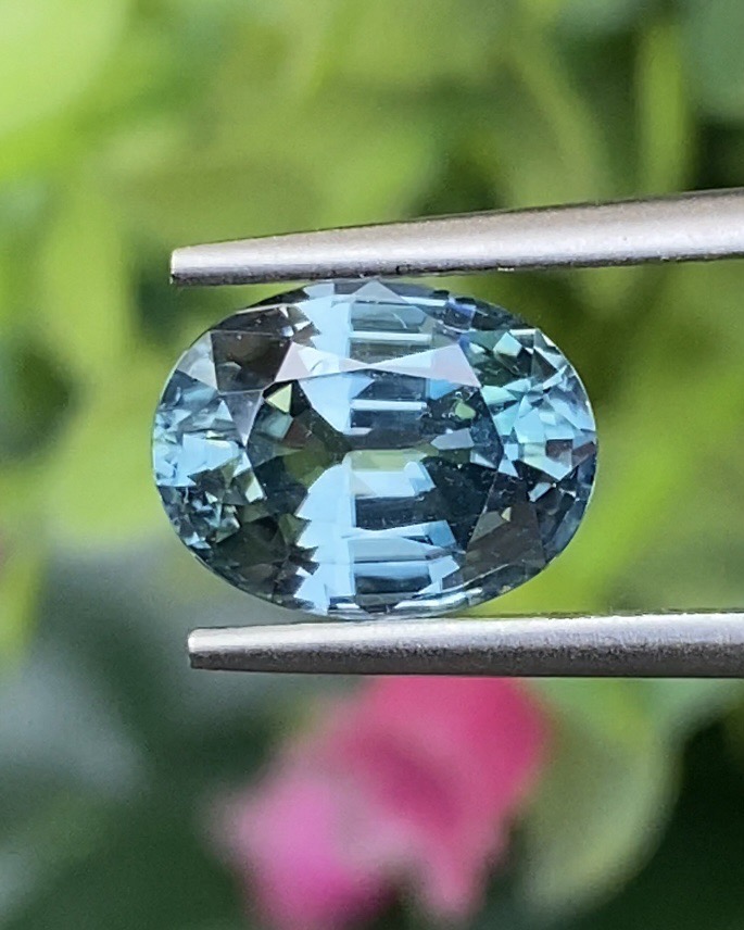 พลอย เพทาย (Zircon) 3.49 กะรัต (Cts.) พลอยแท้ อัญมณีมงคลประจําวันเกิด เครื่องประดับพลอย