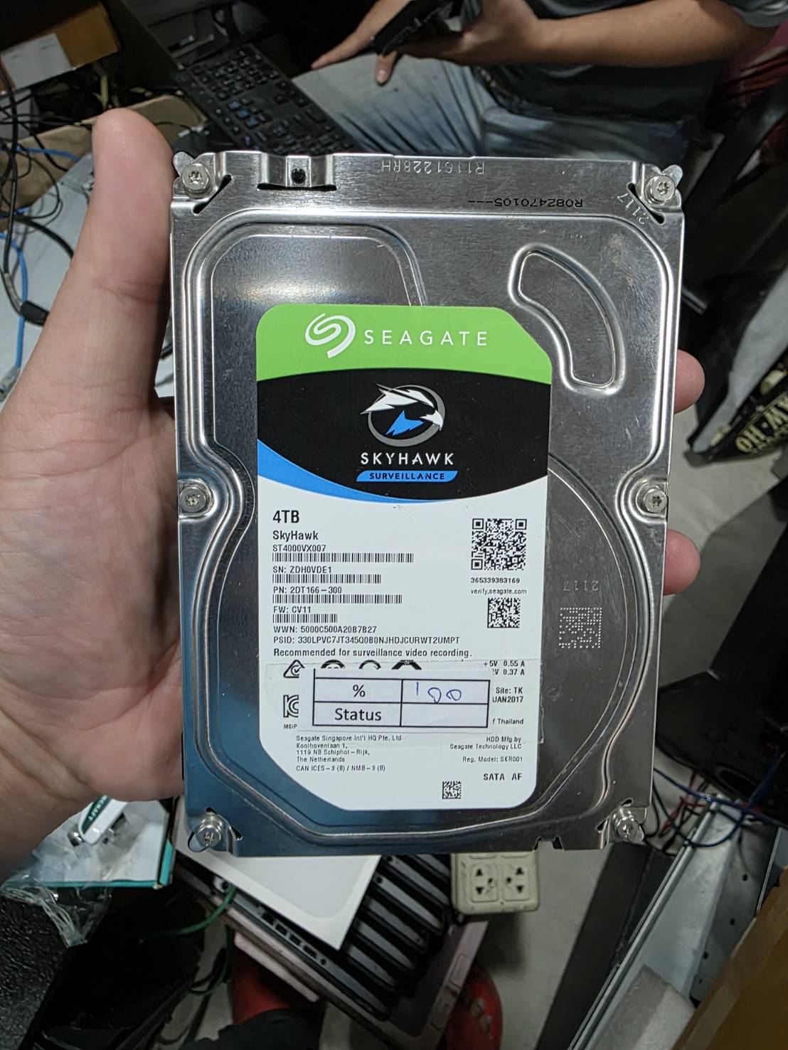 Seagate SkyHawk 4 TB ST4000VX007