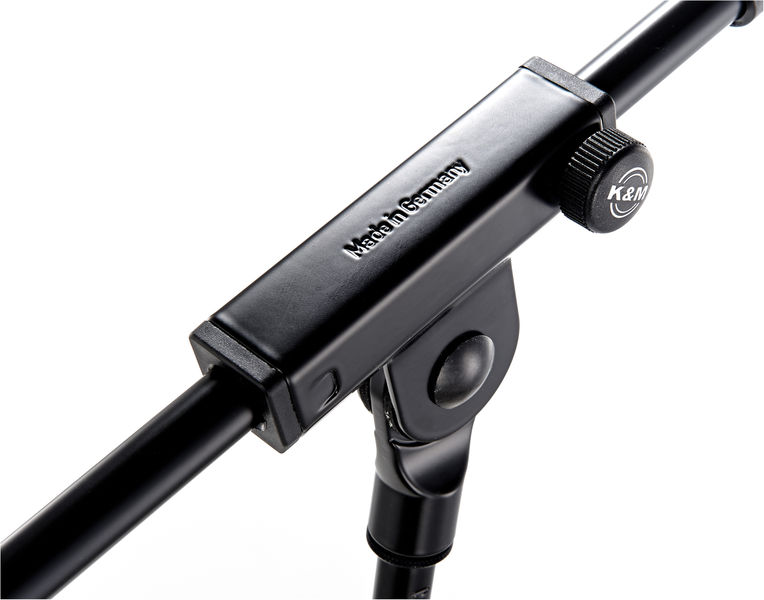 K&M 25900 ขาตั้งไมค์สั้น ขาตั้งไมโครโฟน Grey Semi High Microphone Stand boom arm Height: 42.5 x 64.5 cm
