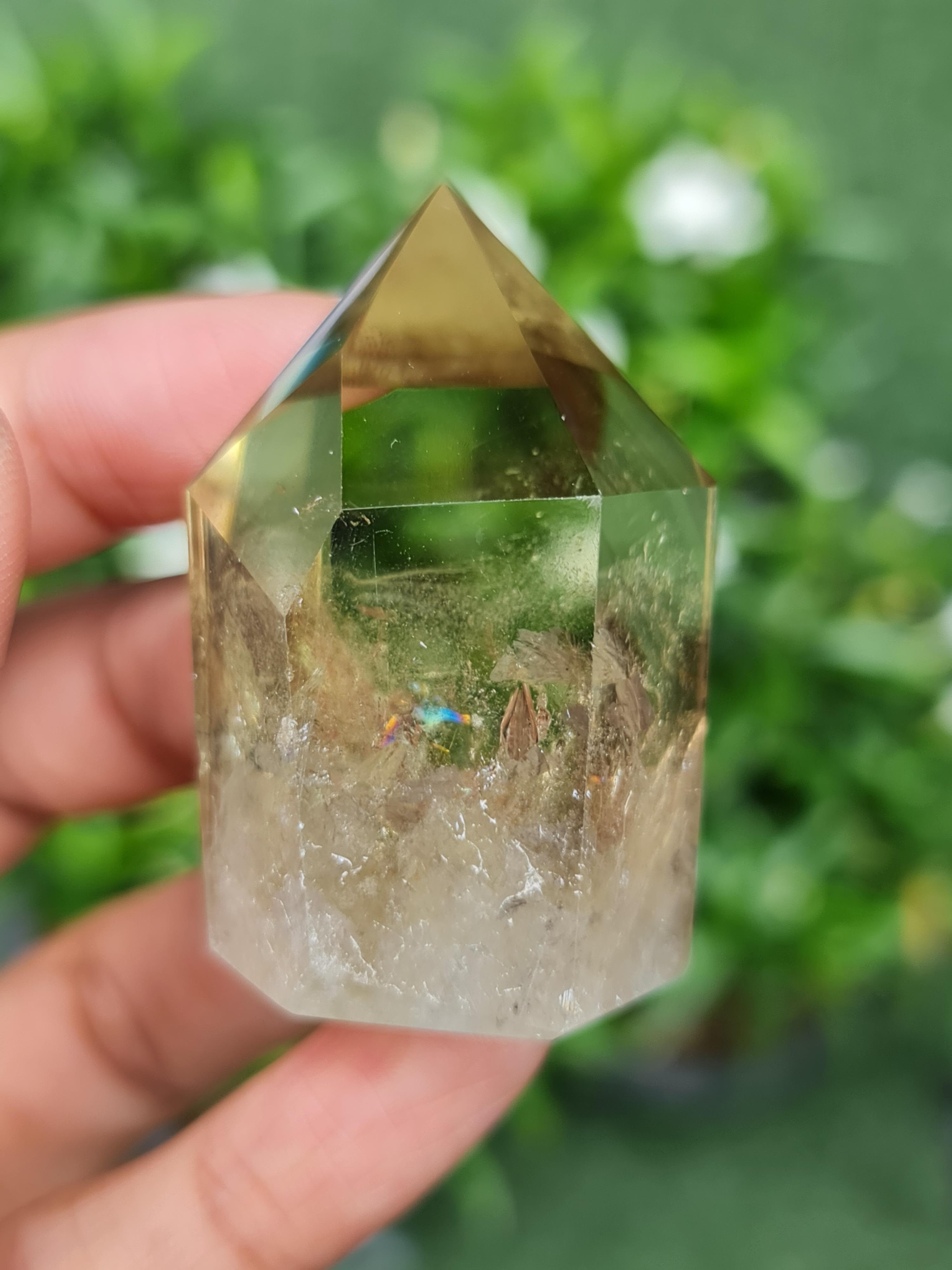 ก้อน ผลึก ซิทริน Citrine 245.80 กะรัต (Cts.) พลอยแท้ อัญมณีมงคลประจําวันเกิด เครื่องประดับพลอย