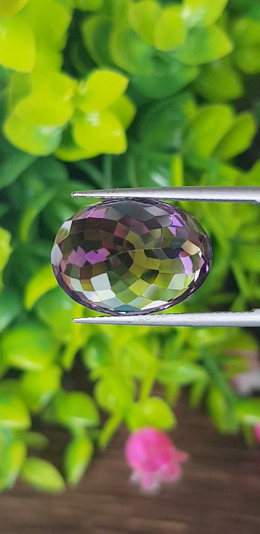 พลอย อเมทิส Amethyst 12.12 กะรัต (Cts.) พลอยแท้ อัญมณีมงคลประจําวันเกิด เครื่องประดับพลอย