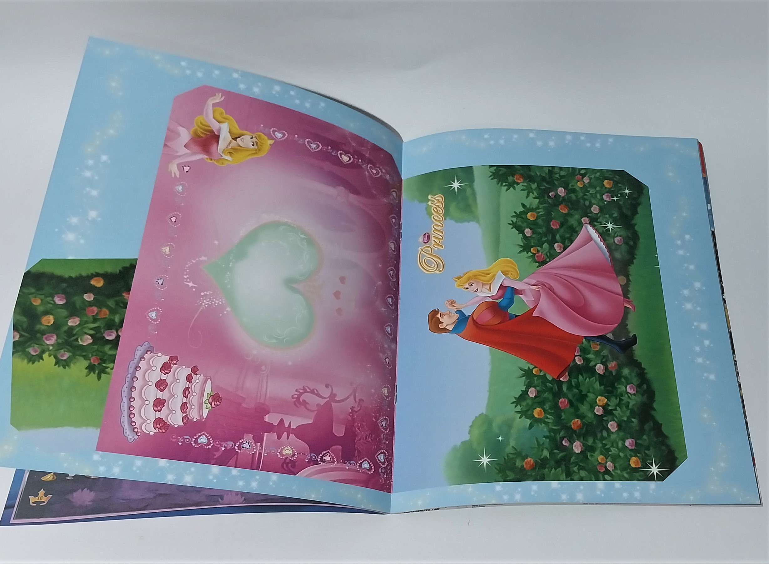 หนังสือภาพสวย2ภาษา ฝึกภาษาอังกฤษ, กรอบรูปแบบพับที่หน้ากลางเจ้าหญิงดิสนีย์ Disney Princess Vol64 ปกออโรร่า, เจ้าหญิงนิทรา , เสริมสร้างจินตนาการและพัฒนาการเรียนรู้ ในเล่ม :นิทานเจ้าหญิง 2 ภาษา, เกมส์, อื่นๆ