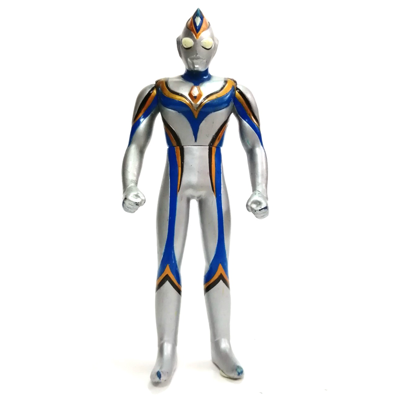 ซอฟ 6นิ้ว ขนาดตามรูป อุลตร้าแมนไดน่าตัวปลอม ( นิเซ อุลตร้าแมนไดน่า) **มีรอยแขนด้านหลังตามภาพ