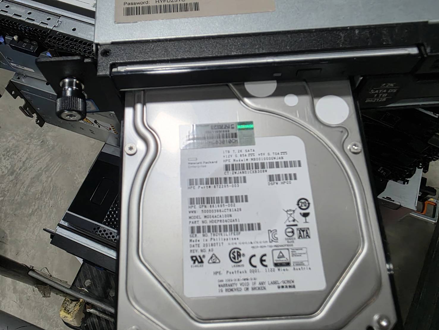 Server Hp Dl20 Gen9 E5-2609v3 Ram 8GB HDD 1TB x2 ลิขสิทธิ์ windows server 2016 แท้