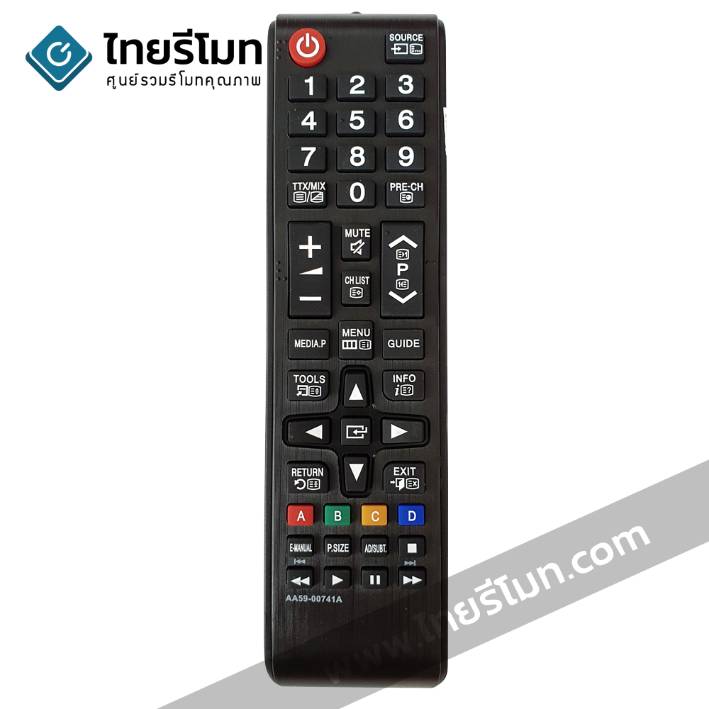 รีโมททีวี Samsung รุ่นAA59-00741A *รุ่นใหม่* ปี2018-2020 แทนได้สมบูรณ์หลายรุ่น