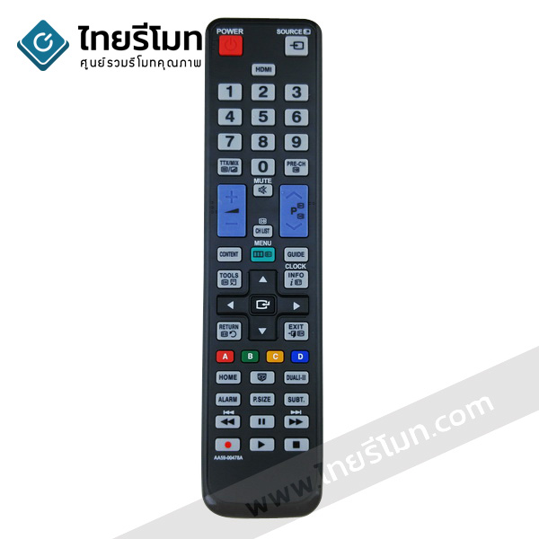 รีโมททีวี Samsung รุ่นAA59-00478A (มีปุ่ม3D) รองรับ3มิติ