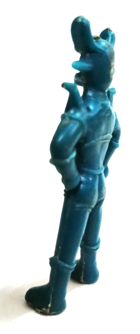 ตุ๊กตาแอ๊นท์ 2นิ้ว แถมขนมถุงถั่ว หุ่นกายสิทธิ์ (หุ่นยนต์ Z)ตุ๊กตุ่นแอนท์งานเก่า ราวปี 2517, สภาพเดิมๆครบสมบูรณ์