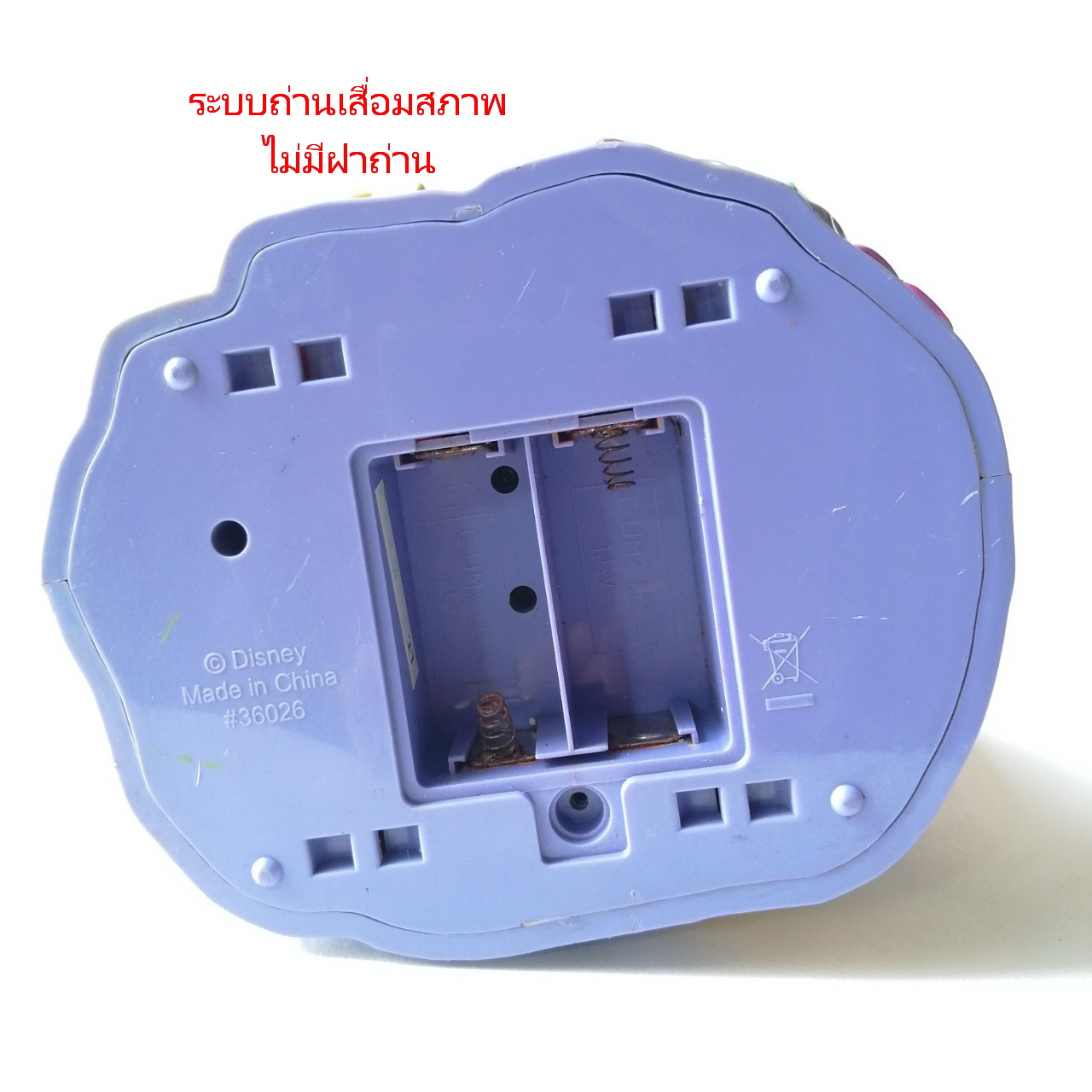 ของสะสมเจ้าหญิงแอเรี่ยล ขนาดใหญ่ ประมาณ7นิ้ว จากดิสนีย์ ใช้สำหรับสะสมเท่านั้น**งานเก่า มีตำหนิ โปรดตรวจสอบทุกภาพ Disney's Ariel -สีถลอกบางส่วน -แบตเตอรี่หมดสภาพ -ไม่มีฝาถ่าน