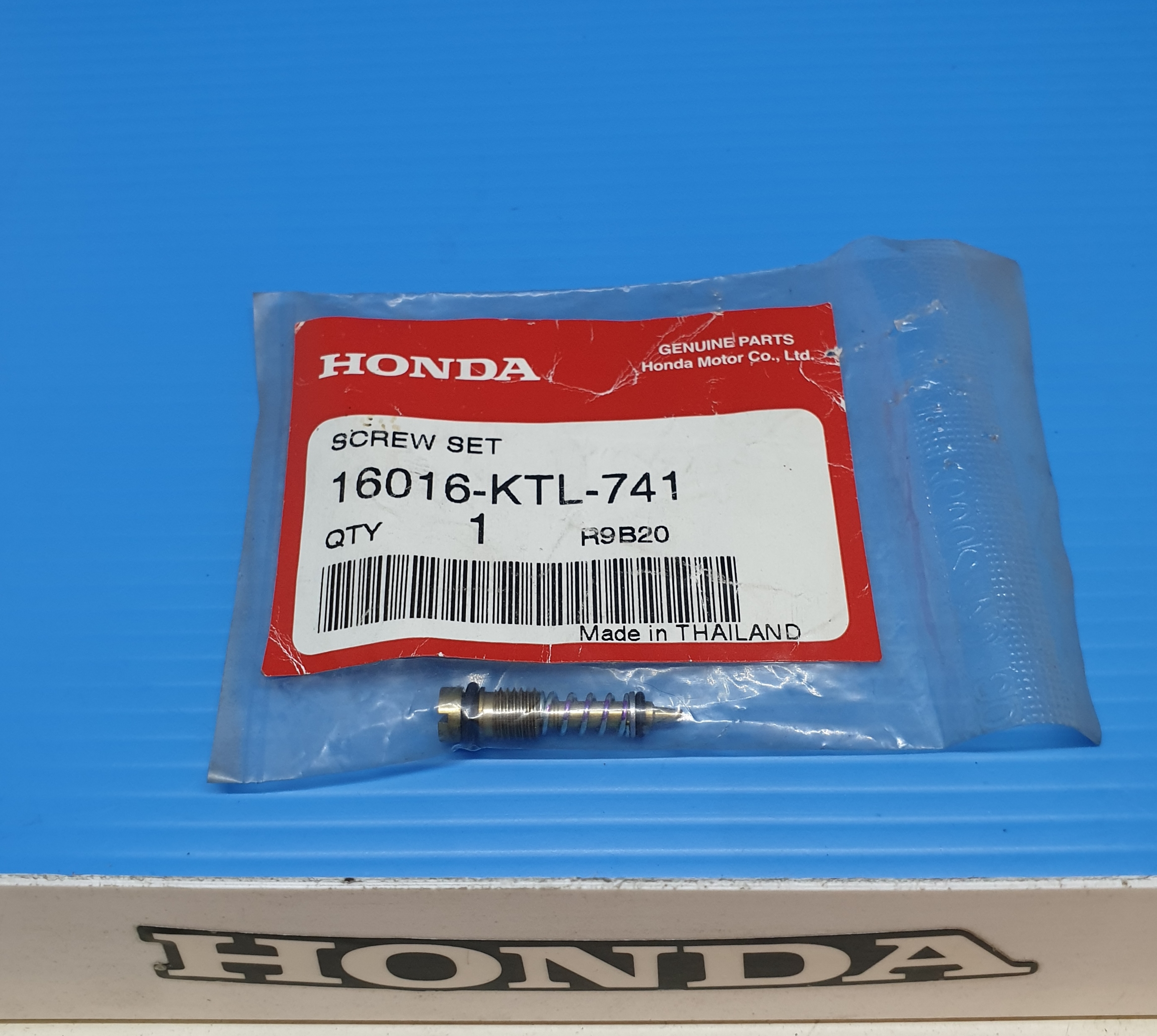 ชุดสกรูปรับอากาศ เวฟ100S(ยูบล๊อก)ปี2005