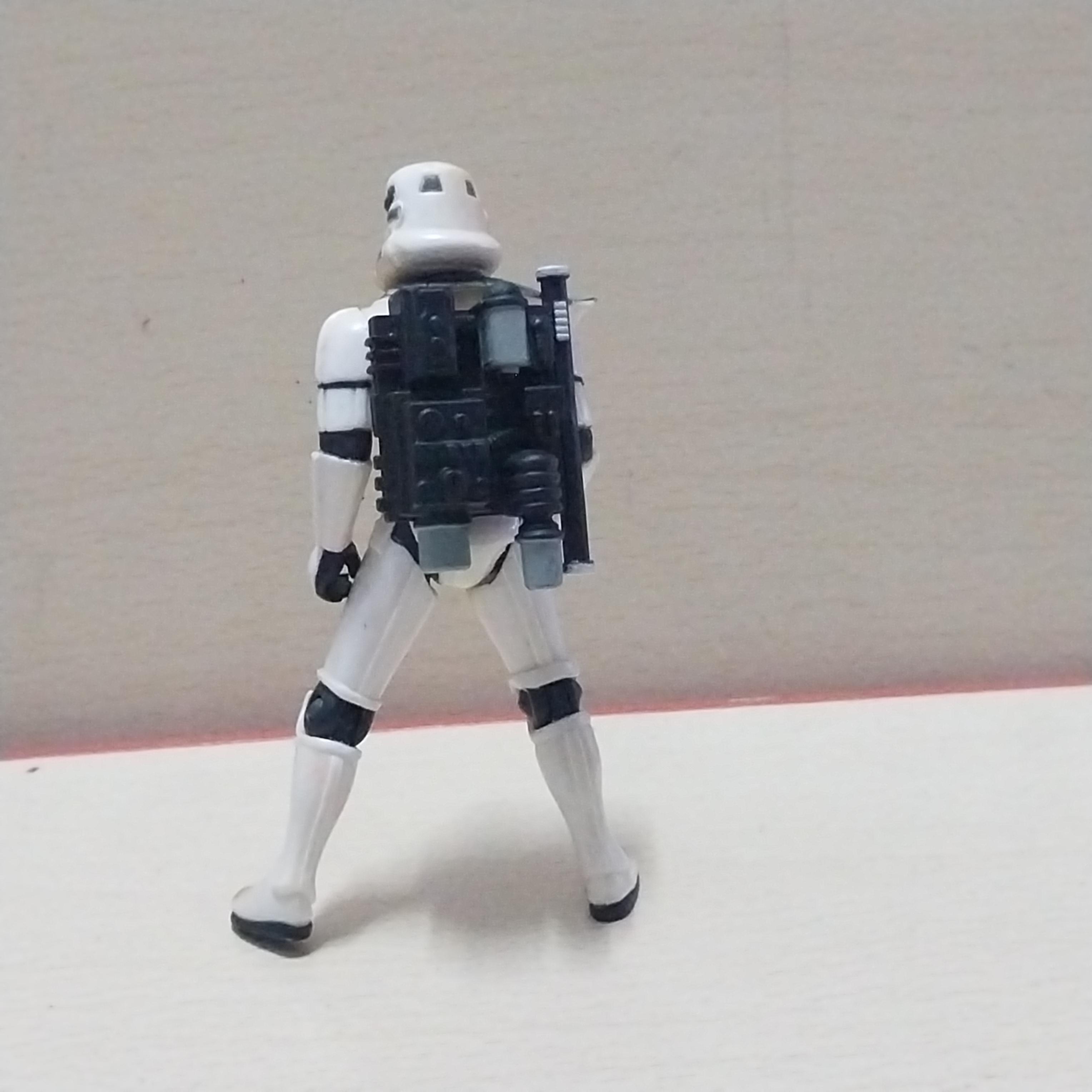 มีหลายภาพ ฟิกเกอร์ Snow Trooper Commander จากภาพยนตร์ Star Wars สตาร์วอร์ส ขนาด และของมี ตามภาพ