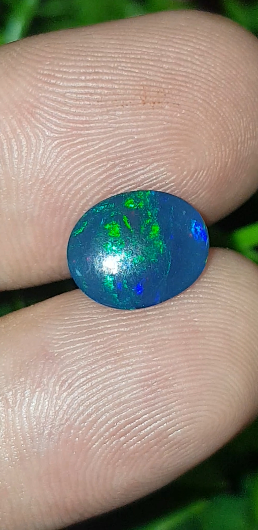 พลอย โอปอล Opal 2.05 กะรัต (Cts.) พลอยแท้ อัญมณีมงคลประจําวันเกิด เครื่องประดับพลอย