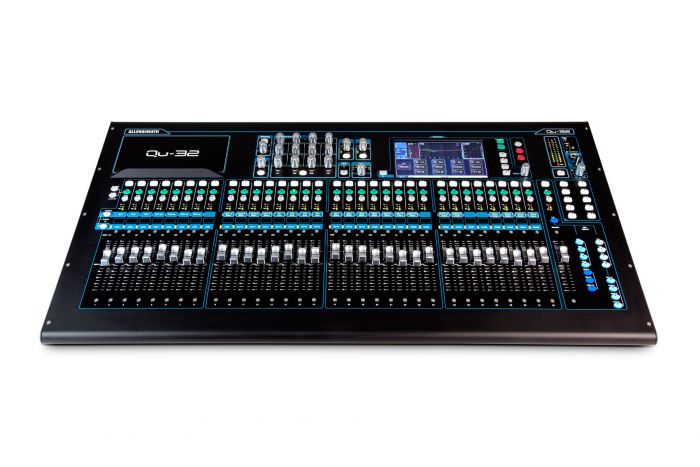 ALLEN & HEATH QU32 ดิจิตอลมิกเซอร์ 7″ Touchscreen 33 Motorized Faders
