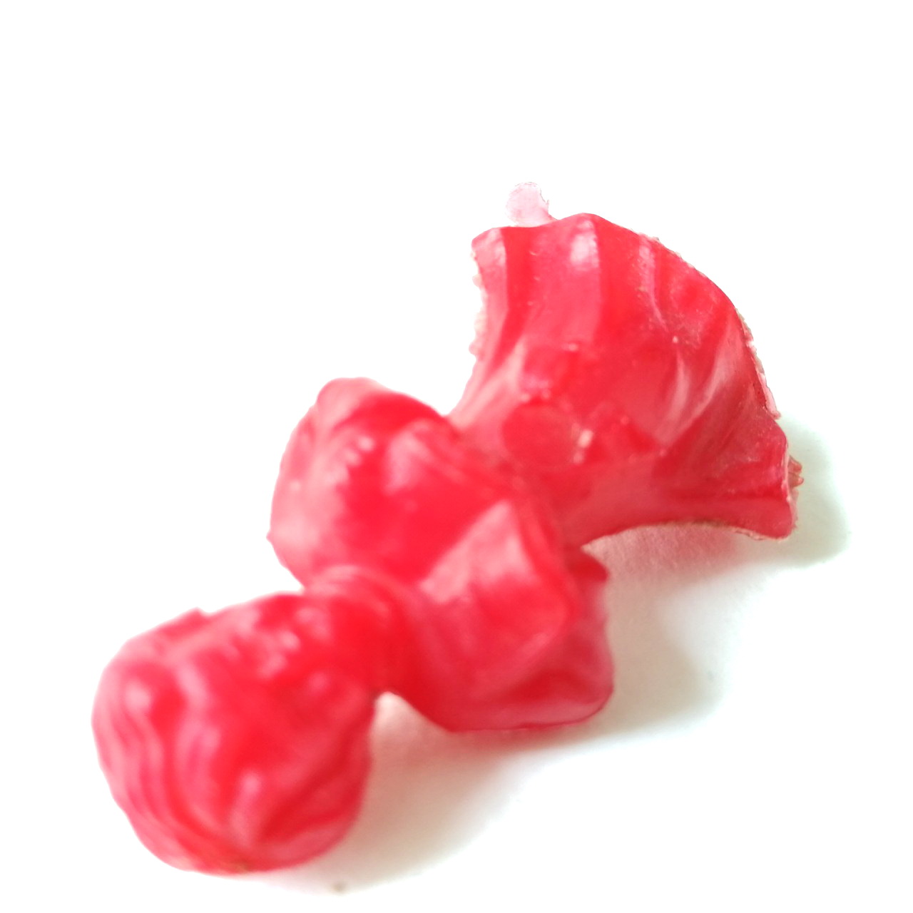 ตุ๊กตุ่นแอ๊นท์ถุงถั่ว ขนาด 2.5 นิ้ว สีแดง เหมือนผู้หญิง งานเก่าหายาก สภาพดี