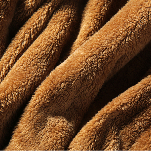 เสื้อโค้ทแฟชั่นญี่ปุ่น มีฮู้ดเฟอร์ถอดได้ ซับขนกันหนาวติดลบ (10227MM)