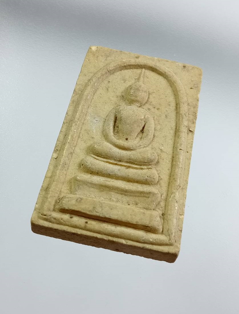 ผ3437 พระสมเด็จ หลังยันต์ ไม่ทราบที่