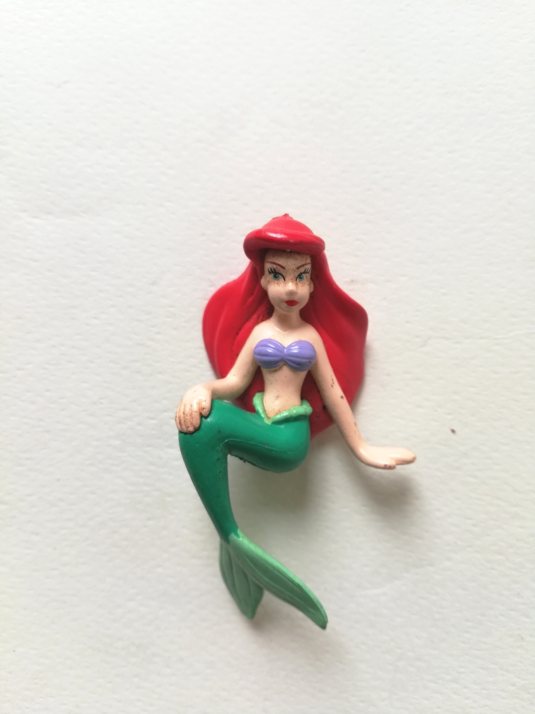 เซ็ทเจ้าหญิงเงือกน้อยแอเรี่ยล**มีตำหนิตามภาพ แบบพวงกุญแจ 2ชิ้น