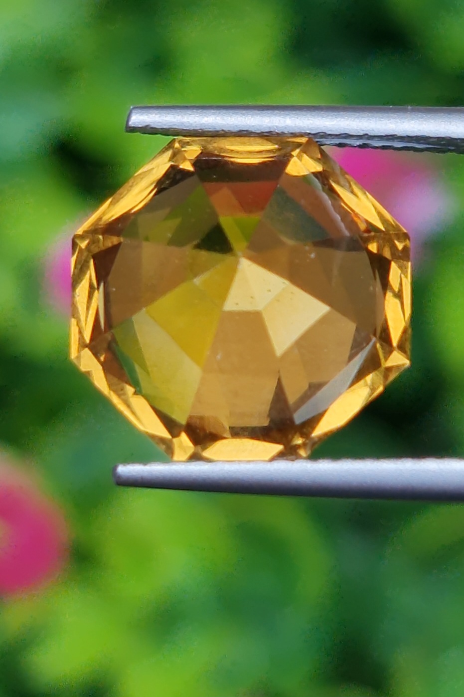 พลอย ซิทริน Citrine 7.82 กะรัต (Cts.) พลอยแท้ อัญมณีมงคลประจําวันเกิด เครื่องประดับพลอย