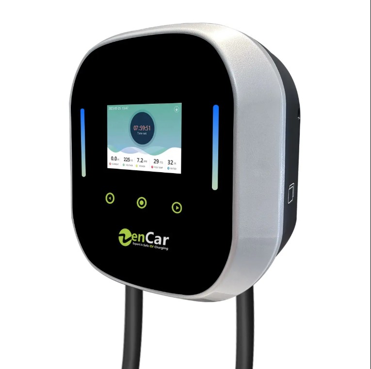 ชุดชาร์จรถไฟฟ้า 32A 22Kw EV ชาร์จ zencar Type.2