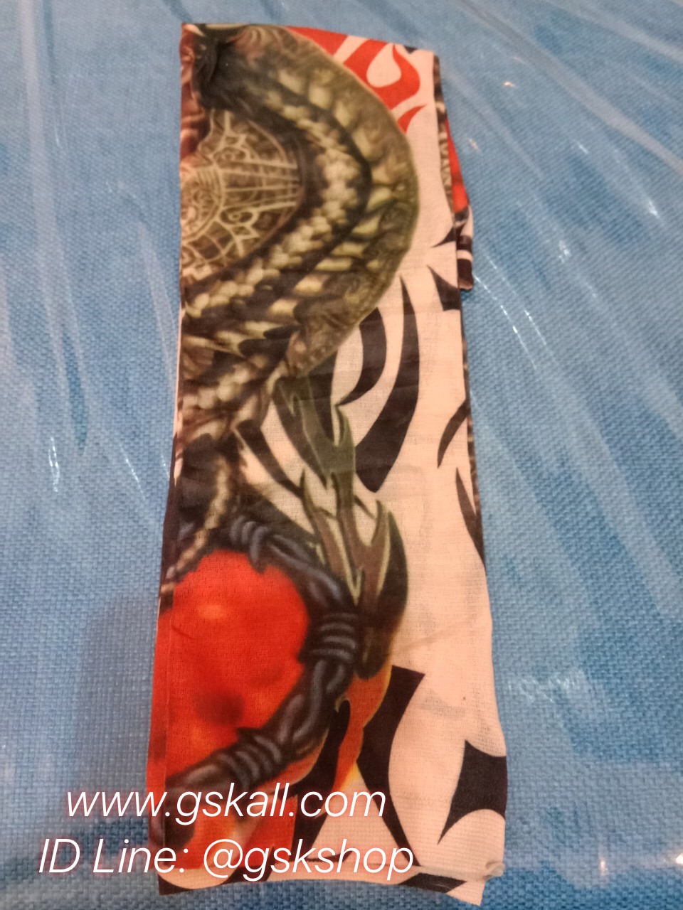 ปลอกแขนลายสัก GSK SHOP กิ๊ฟช้อบถูกใจ สนใจกดสั่งซื้อเลย