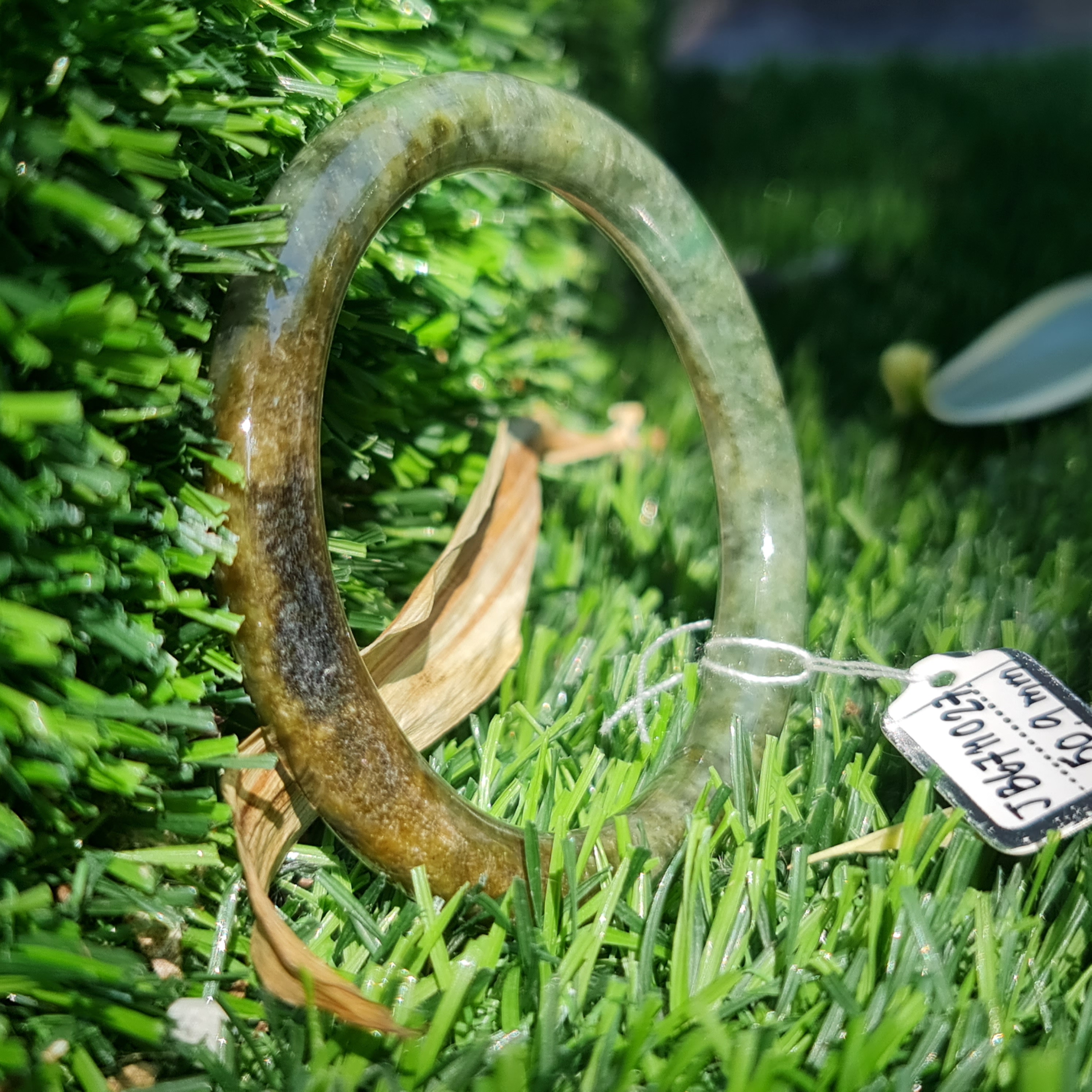 JB6711027 หยก พม่า แท้ Jade กำไลหยก (Jadeite bracelet) พม่า (Myanmar) 50.9 มม.