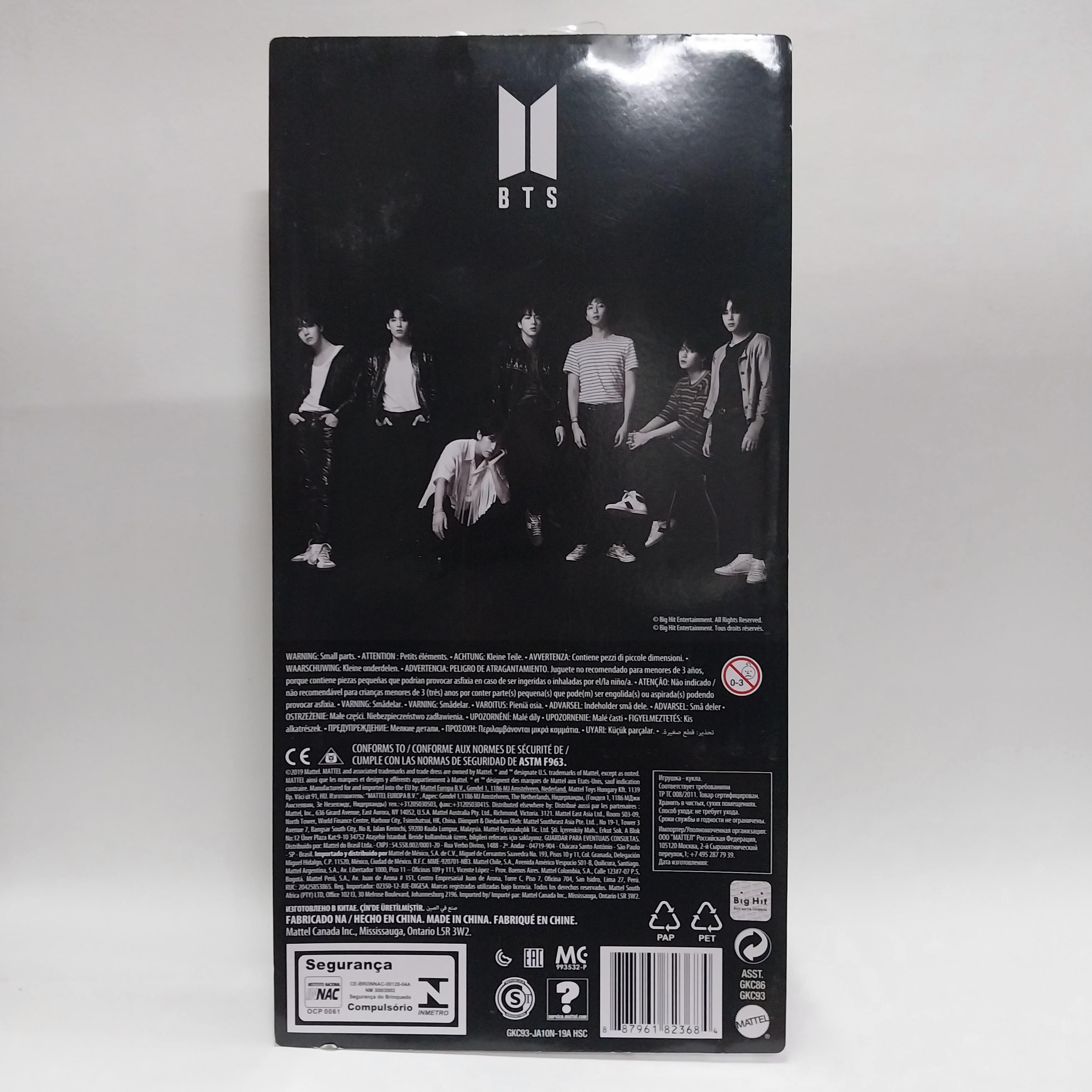 มีหลายภาพ มือ1 กล่องชำรุดบ้าง มีหลายภาพ ตุ๊กตาบอยแบรนด์เกาหลี BTS ของแท้แมทเทล