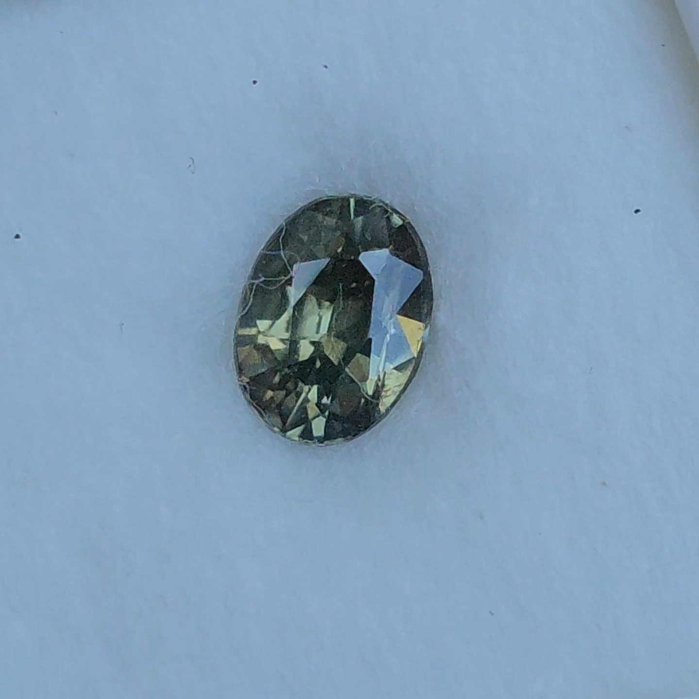 พลอย เพทาย Natural Zircon 1.04 กะรัต (Cts.) ดิบ พลอยแท้อัญมณีมงคล ประจําวันเกิด เครื่องประดับพลอย