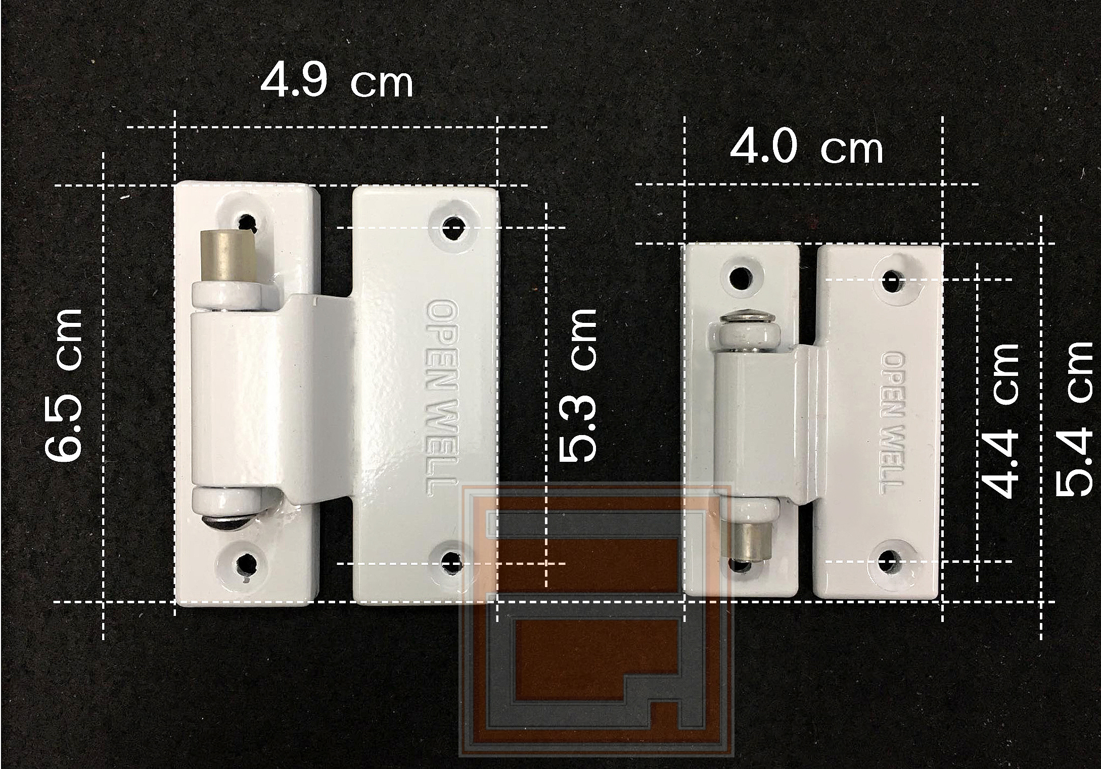ชุดบานพับประตู และ หน้าต่างมุ้งลวด Open Well