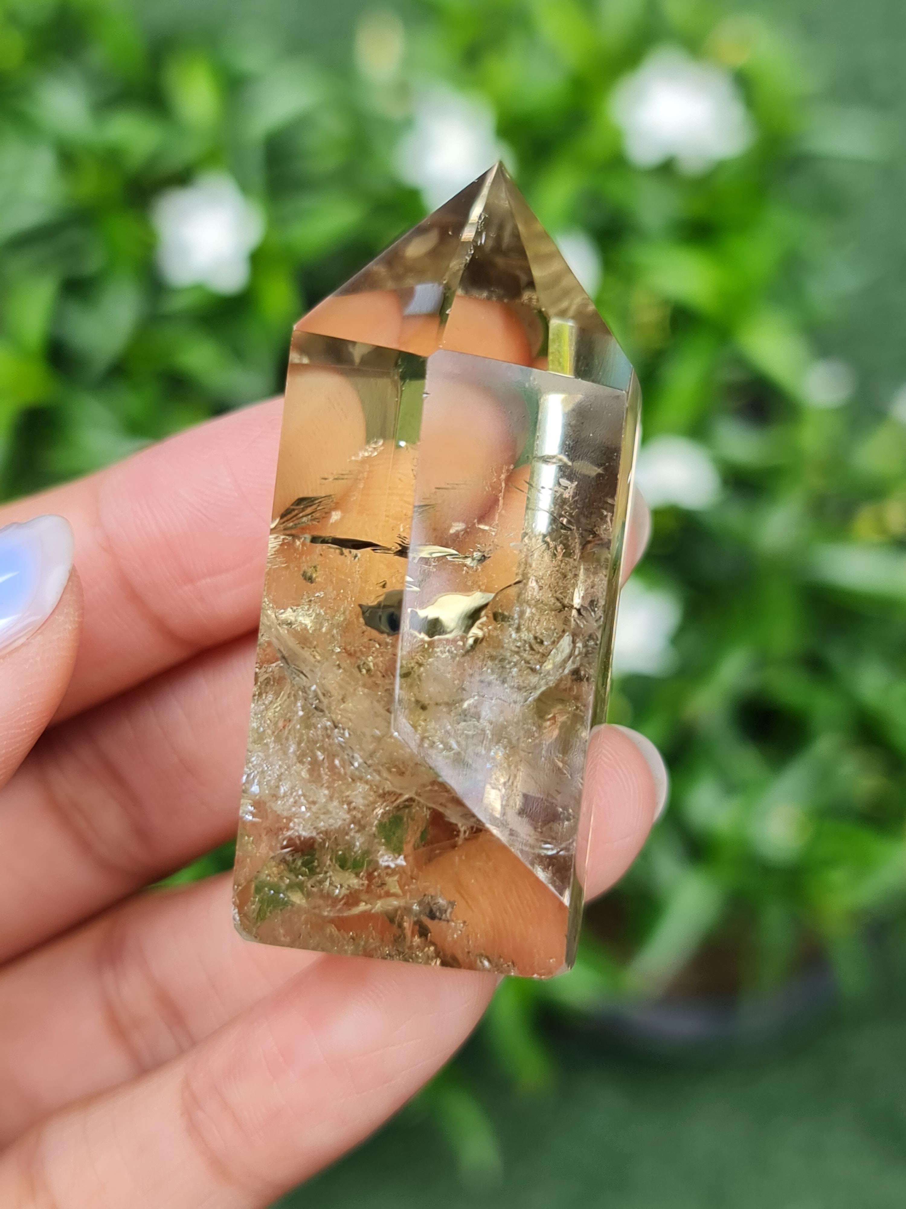 ก้อน ผลึก ซิทริน Citrine 234.40 กะรัต (Cts.) พลอยแท้ อัญมณีมงคลประจําวันเกิด เครื่องประดับพลอย