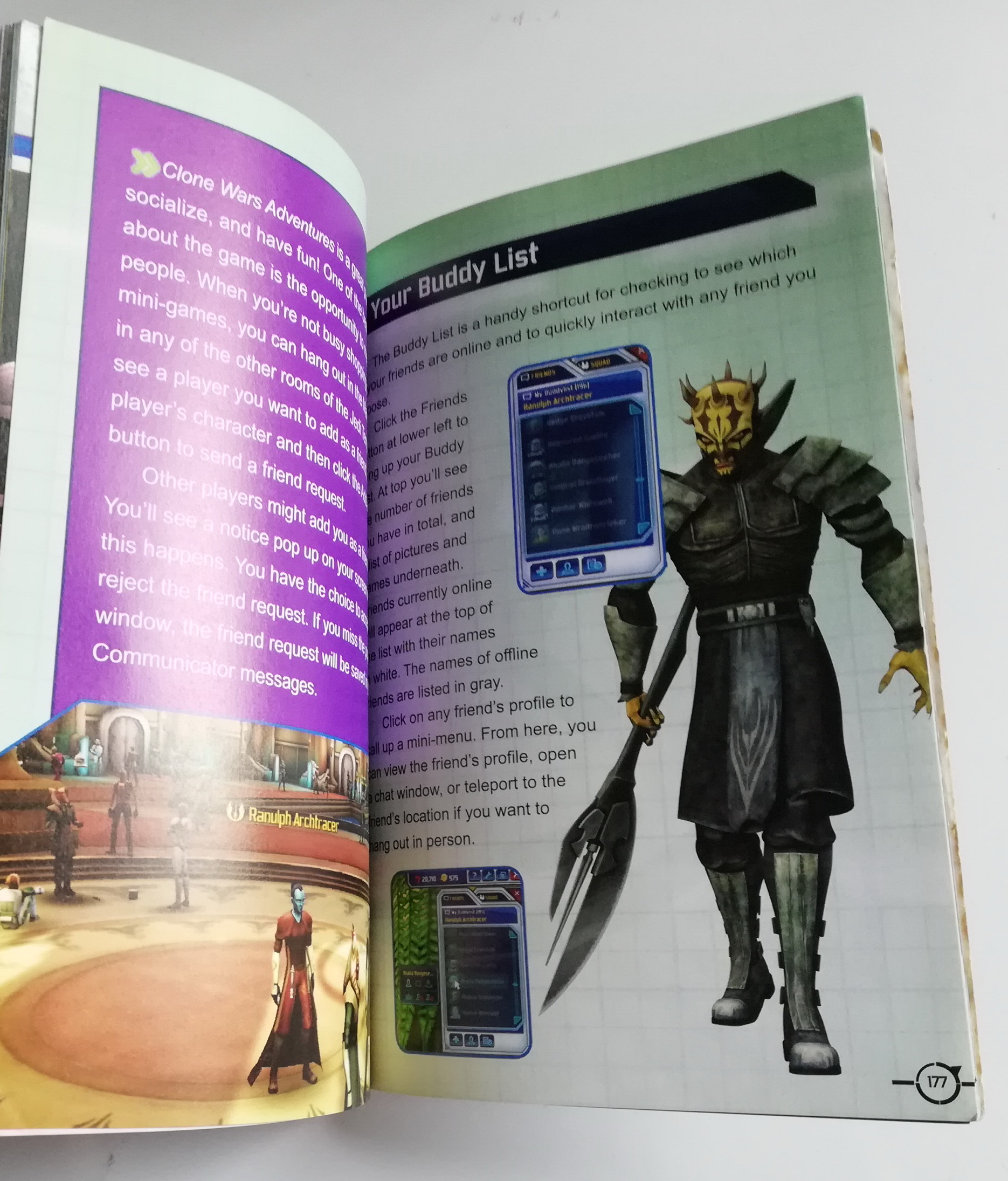 หนังสือขนาดพ็อคเก็ตบุ๊คภาพสีทั้งเล่ม Star Wars, Clone Wars Adventures , the official guide to the Virtual World ** มีตำหนิ โปรดตรวจสอบทุกภาพ