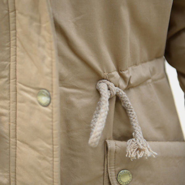 เสื้อโค้ทกันหนาวรุ่นหนาใส่ติดลบ ซับขนนุ่มเต็มตัว มีฮู้ดแต่งเฟอร์ถอดได้ (11719X)