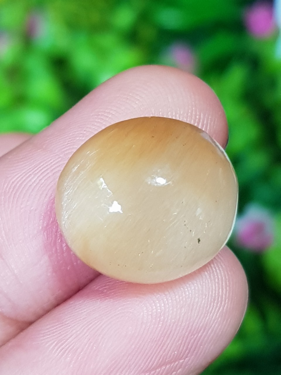 ไหม ควอตซ์ Rutilated Quartz 16.28 กะรัต Cts.พลอยแท้ อัญมณีมงคลประจําวันเกิด เครื่องประดับพลอย