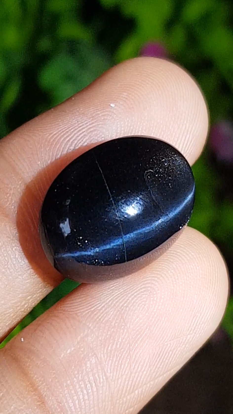 พลอย ตาแมว สแคปโพไลท์ Cat eye Scapolite 16.73 กะรัต (Cts.) พลอยแท้ อัญมณีมงคลประจําวันเกิด เครื่องประดับพลอย