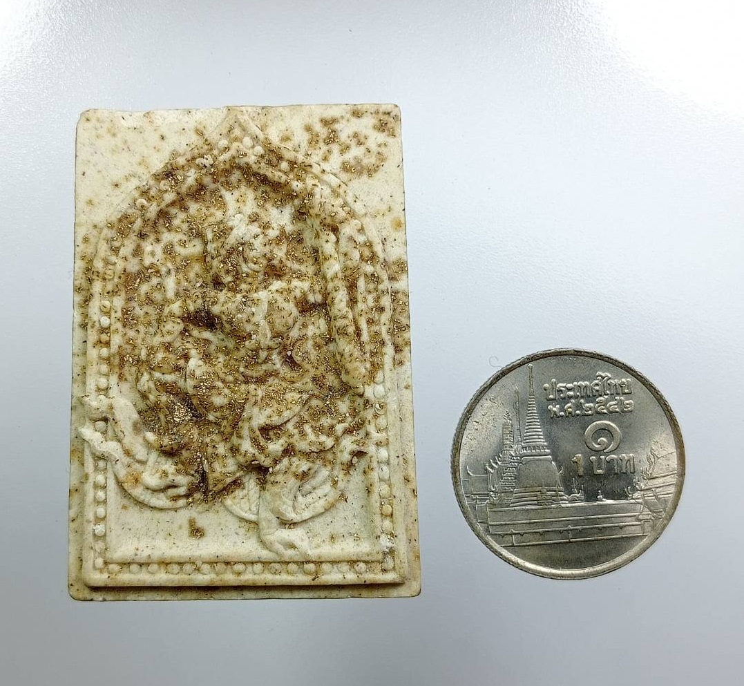 ผ3368 หนุมานเนื้อผง รุ่นเหนือดวง พระอาจารย์สงวน นักบุญแห่งทุ่งกุลา วัดป่าไม้น้อยอบ จ.อุดรธานี