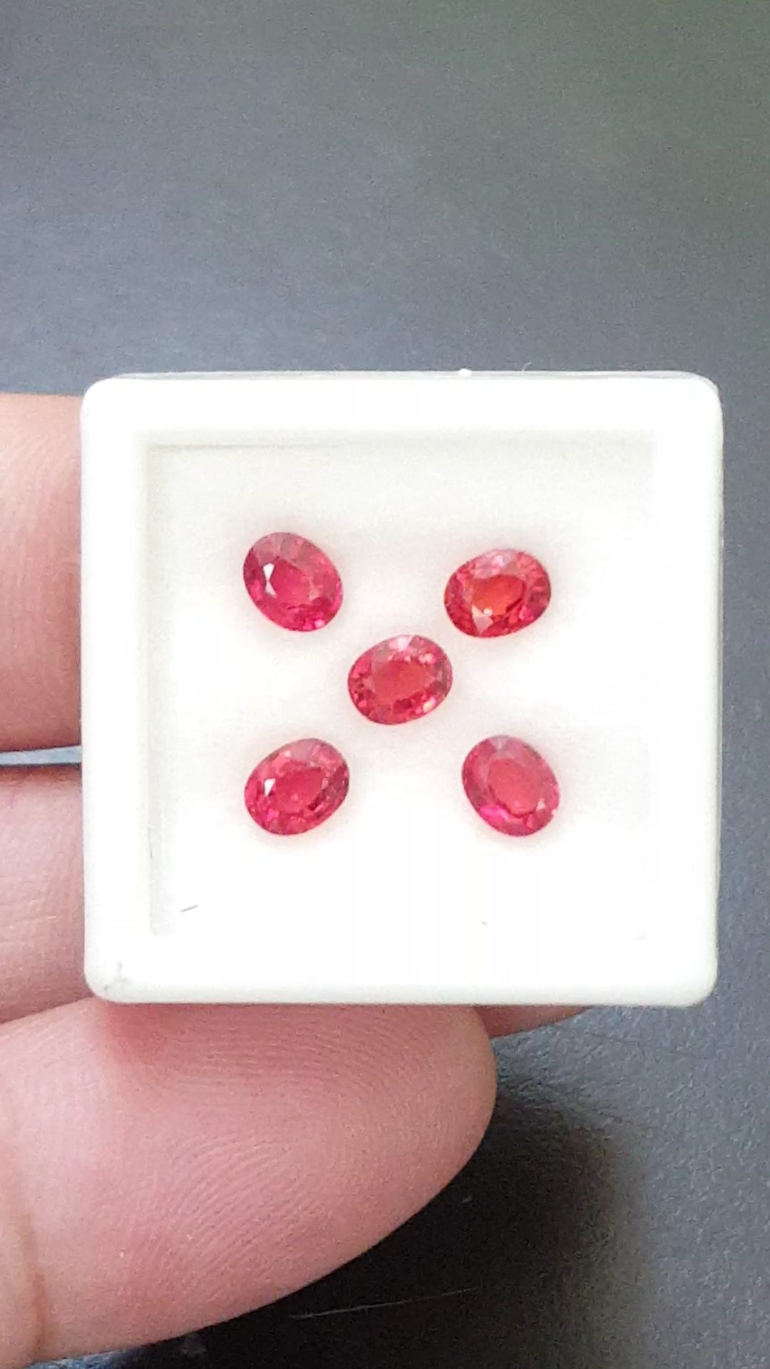 พลอย ทับทิม ซองเจีย Ruby Sapphire 2.71 กะรัต (Cts.克拉) พลอยแท้ อัญมณีมงคลประจําวันเกิด เครื่องประดับพลอย