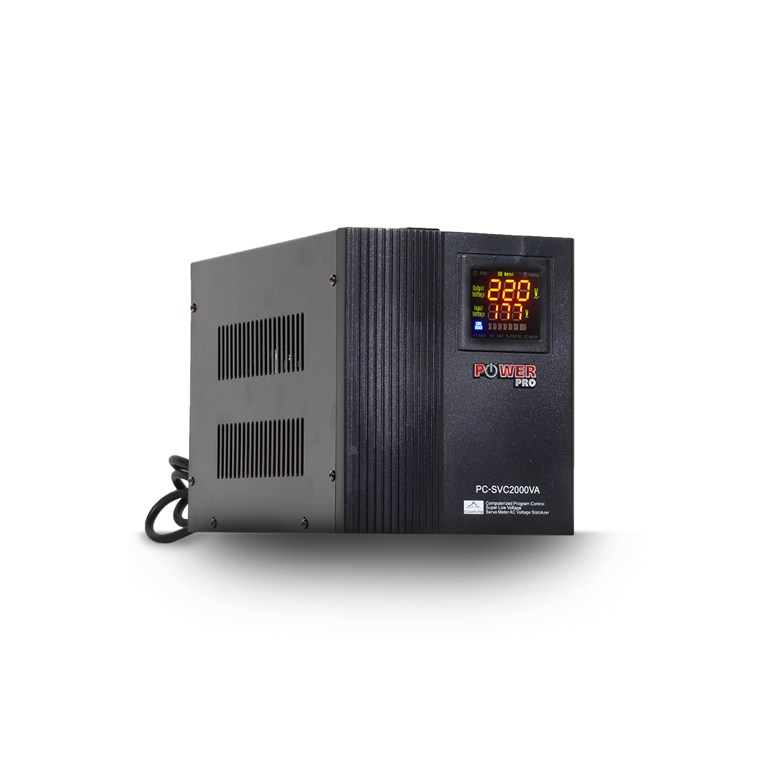 เครื่องควบคุมแรงดันไฟฟ้าอัตโนมัติ รุ่น PC-SVC 2000va