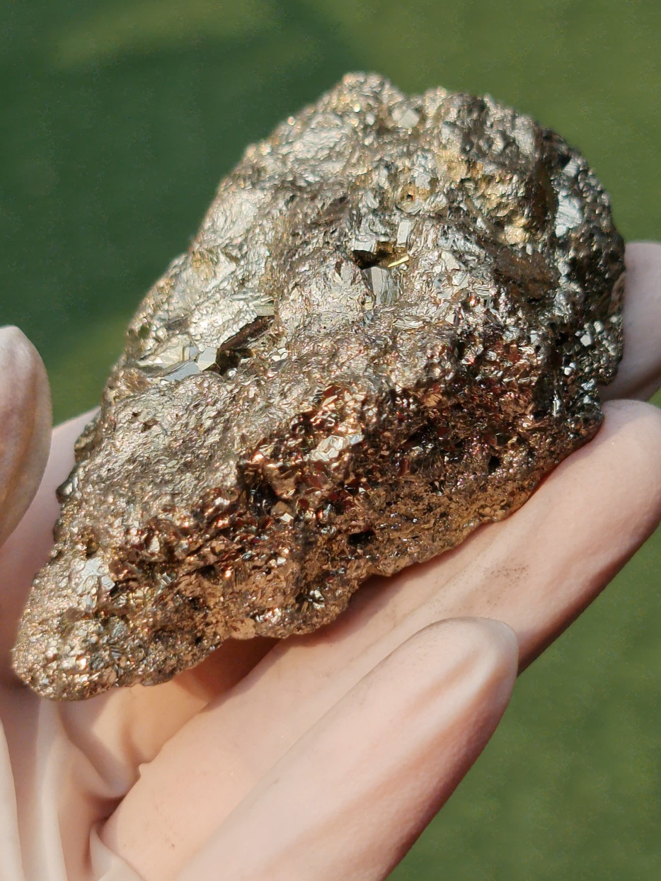 ก้อนผลึก ไพไรท์ Raw Rough Pyrite 255 กรัม (Grams) พลอยแท้ อัญมณีมงคลประจําวันเกิด เครื่องประดับพลอย