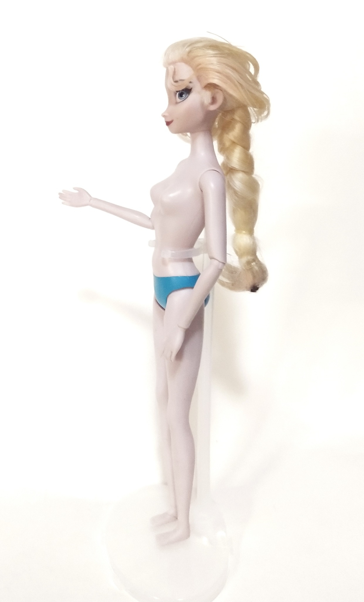 เจ้าหญิงดิสนีย์ *****มีตำหนิตามภาพ, เอลซ่า จากโฟรเซ่น งานดิสนีย์สโตร์ ลอนดอน **แถมชุดตามภาพ