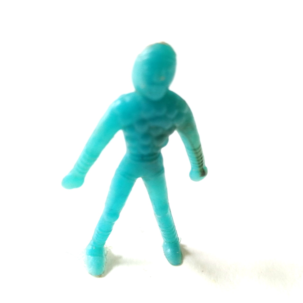 ตุ๊กตุ่นแอ๊นท์ถุงถั่ว คนมีจุด ขนาด 2.5 นิ้ว สีฟ้าออกใส งานเก่าหายาก สภาพดี