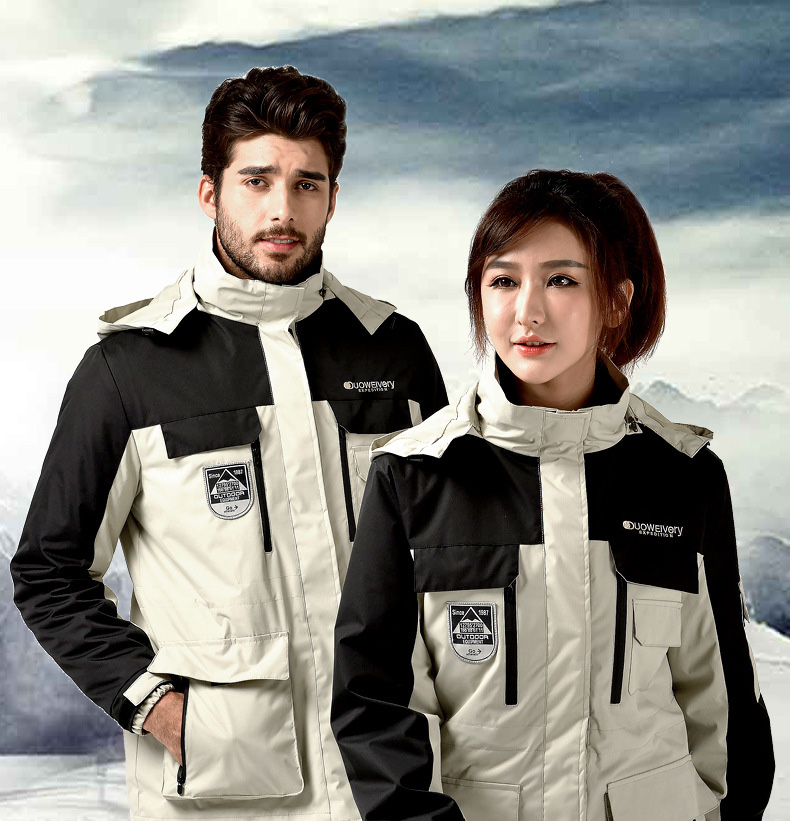 เสื้อโค้ทสองชั้นกันหนาว กันลม ดีไซน์สปอร์ต (10244MM)