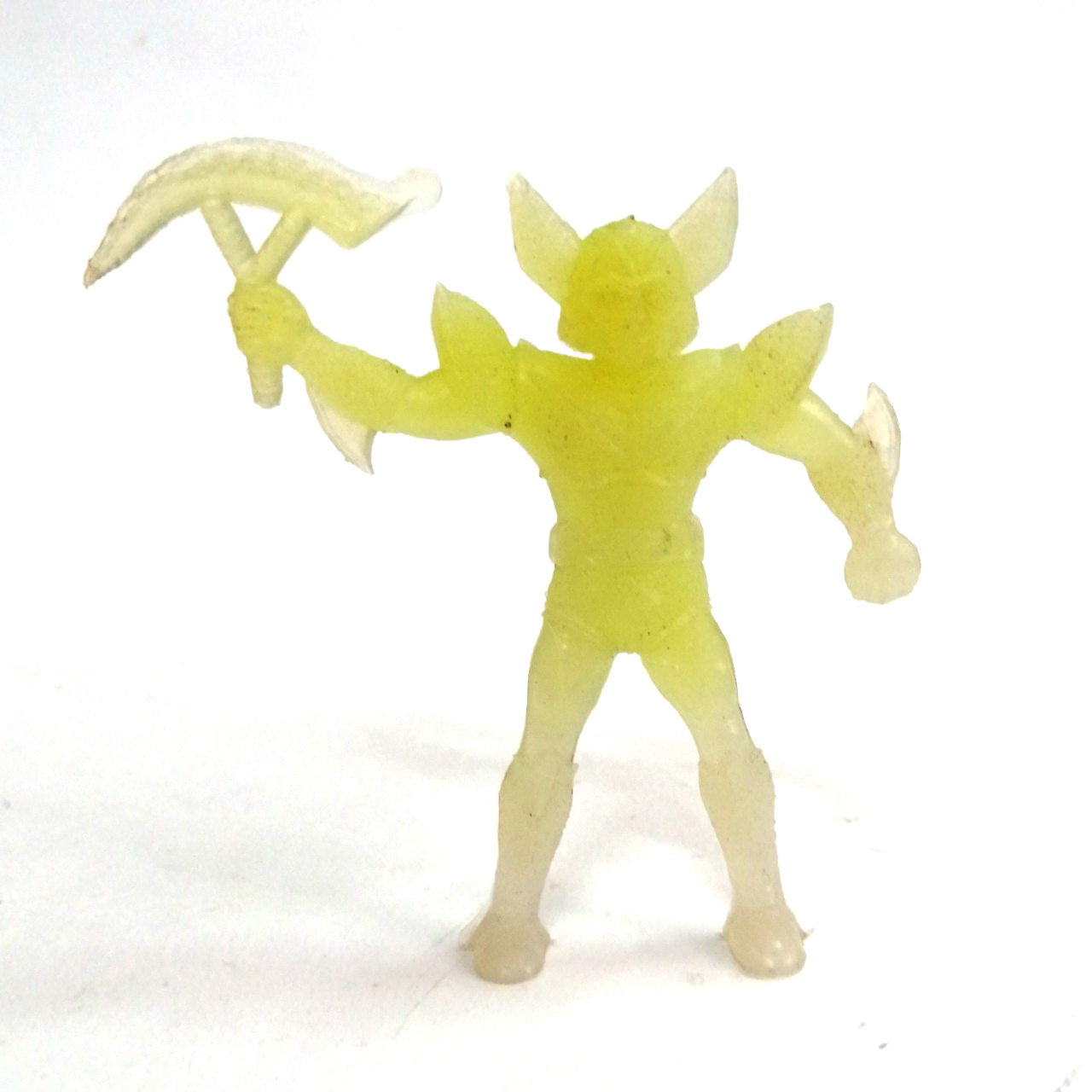 ตุ๊กตุ่นแอ๊นท์ หุ่นยนต์ร่างแปลงของฮิโรชิ จากหุ่นชี๊ค ขนาด3นิ้ว ตามรูป ตัวแข็ง สีเหลืองอมเขียวขุ่น