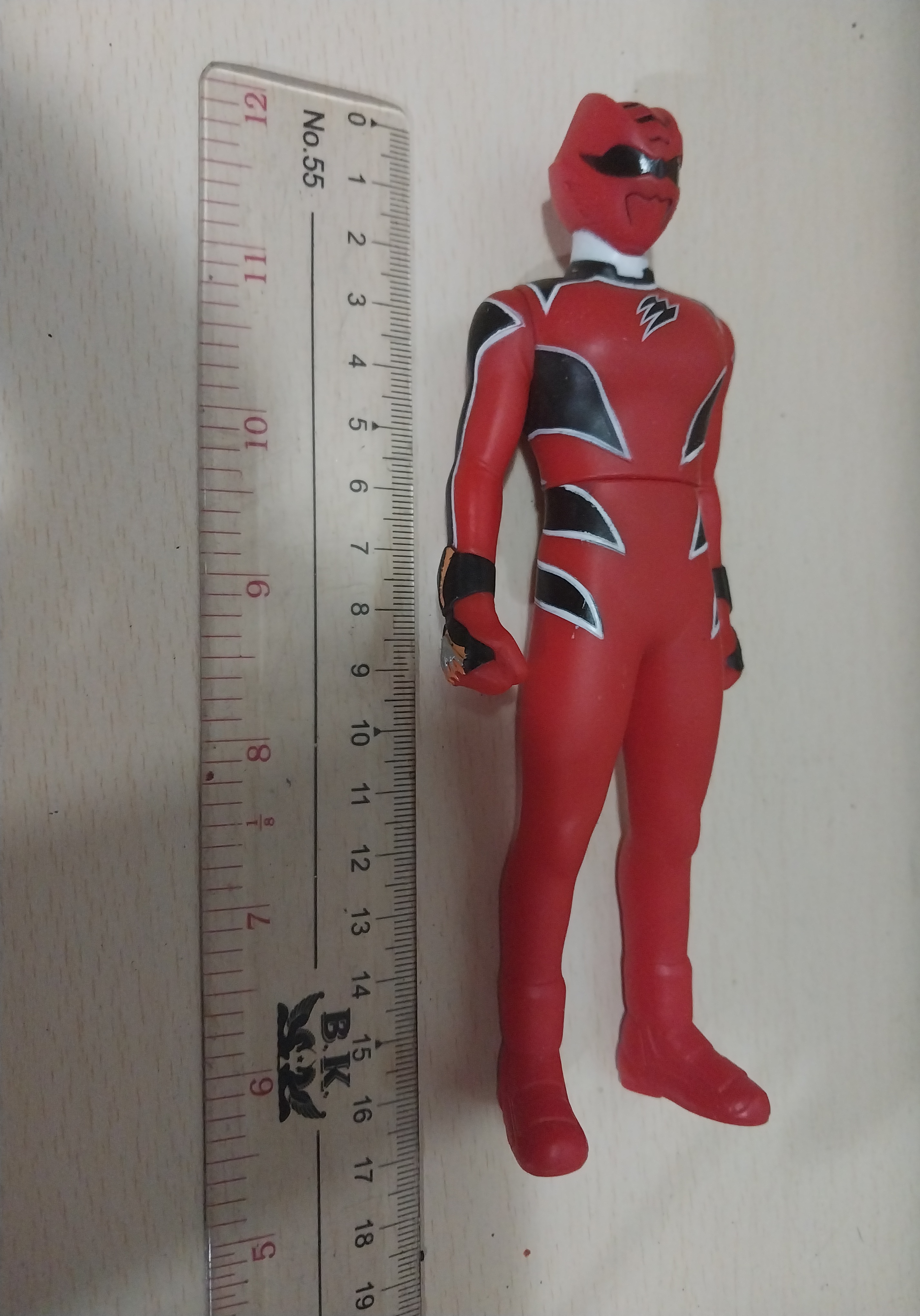 มือ2,มีหลายภาพ, ซอฟ6.5" เกคิเรด จาก ขบวนการเกคิเรนเจอร์