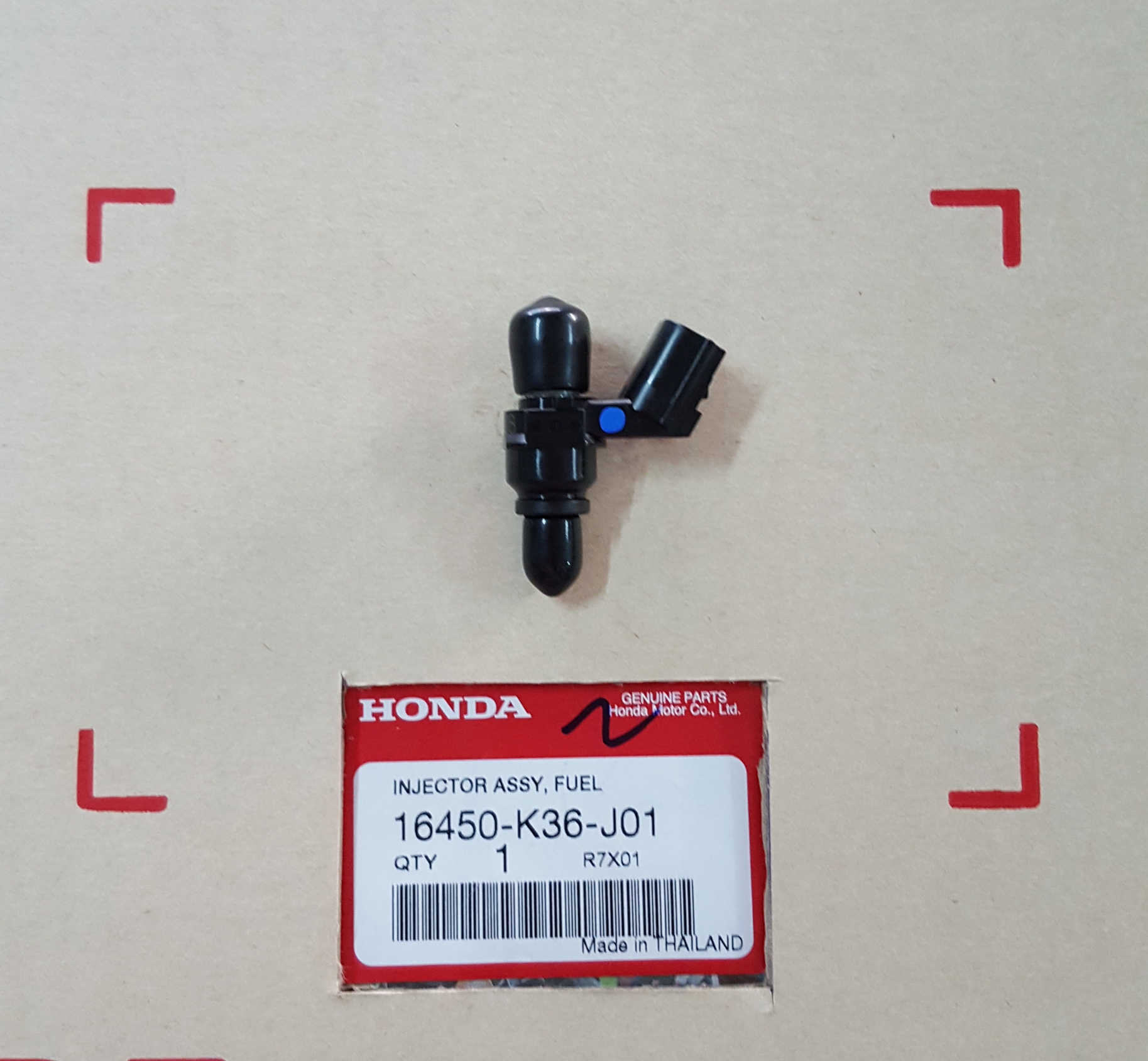 ชุดหัวฉีดน้ำมันเชื้อเพลิง PCX150E-G(ปี14)