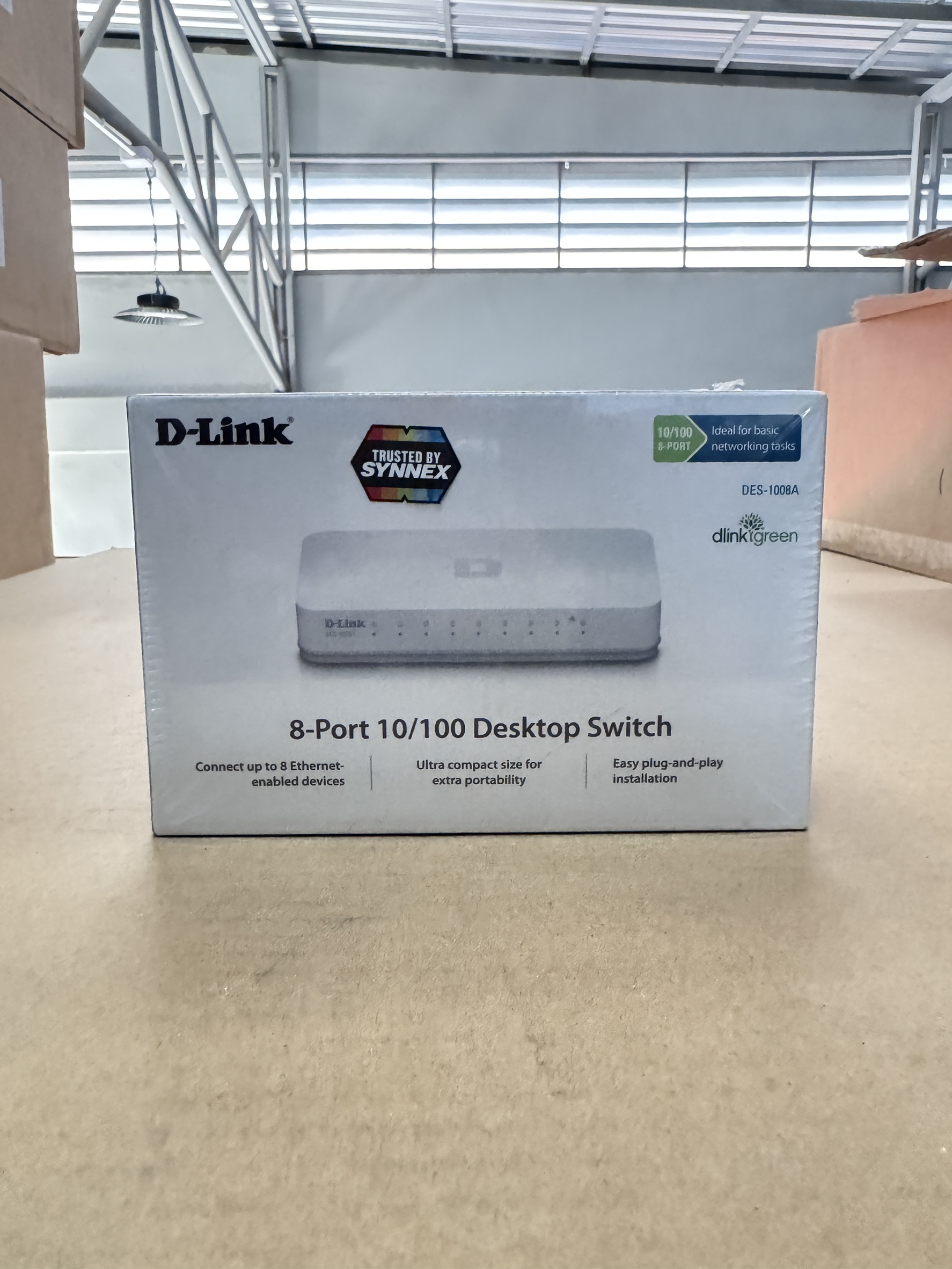 Switch D-Link 8-Port 10/100 (DES-1008A) ของใหม่