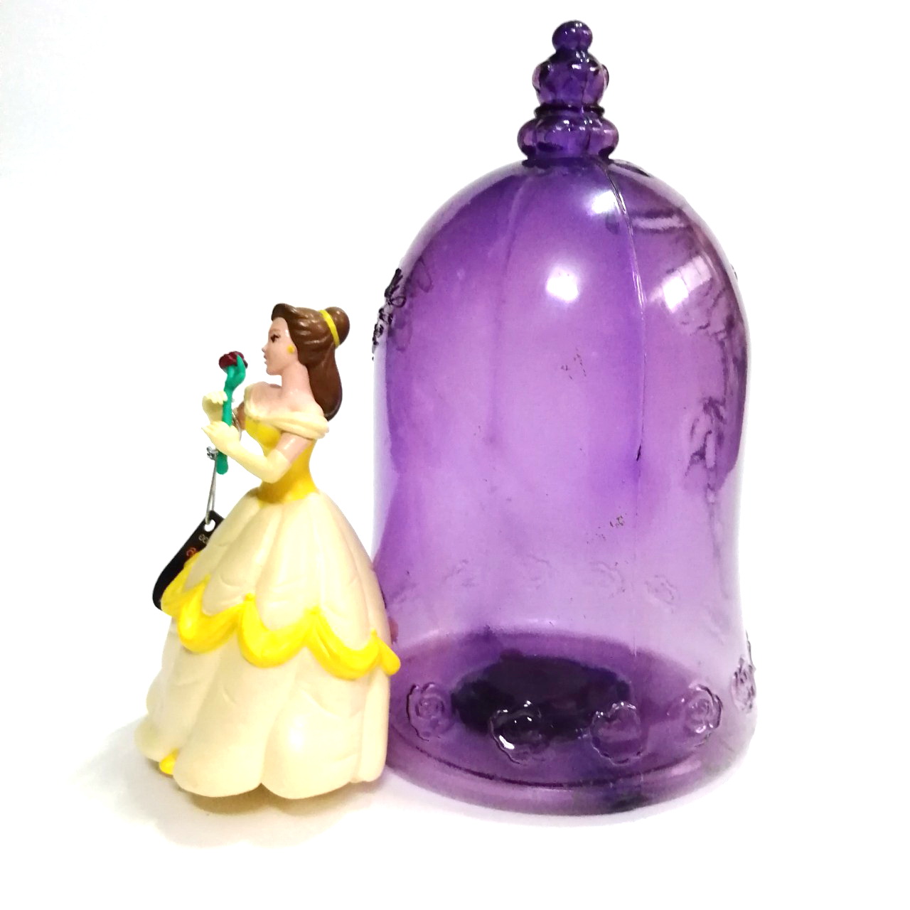 กระปุกออมสิน เจ้าหญิงดีสนีย์ เบลล์ จาก บิวตี้แอนด์เดอะบีสต์ พรีเมี่ยมที่ระลึกของธนาคาร ไทยพาณิชย์ ขนาด 7 นิ้ว สภาพดี