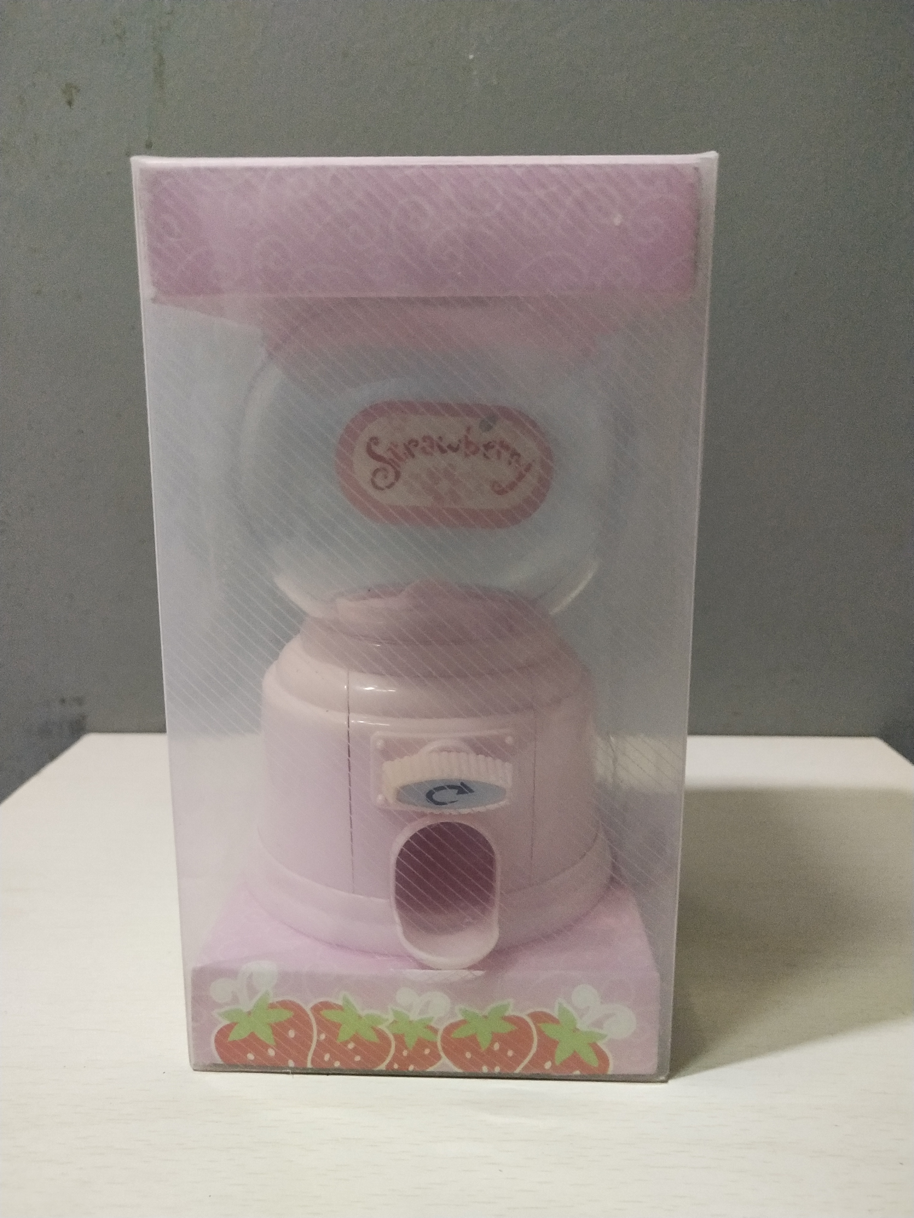 มีหลายภาพ ของสะสม โหลหมุนขนม ขนาดเล็กตามภาพ หมุนได้จริง *กระดาษรองใต้กล่องมีรอยยับ