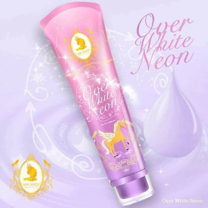 Over White Neon by MN Skincare 150 g. โอเวอร์ ไวท์ นีออน ฉีกกฎความขาว ท้าให้ลอง ราคาปลีก**