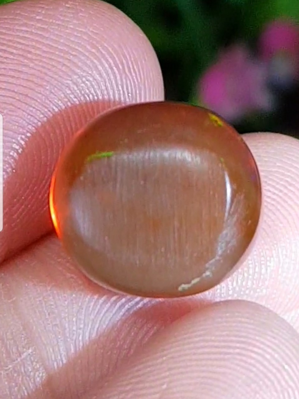 พลอย แบล็ก โอปอล Black Opal 8.93 กะรัต (Cts.) พร้อมใบเซอร์ พลอยแท้ อัญมณีมงคลประจําวันเกิด เครื่องประดับพลอย