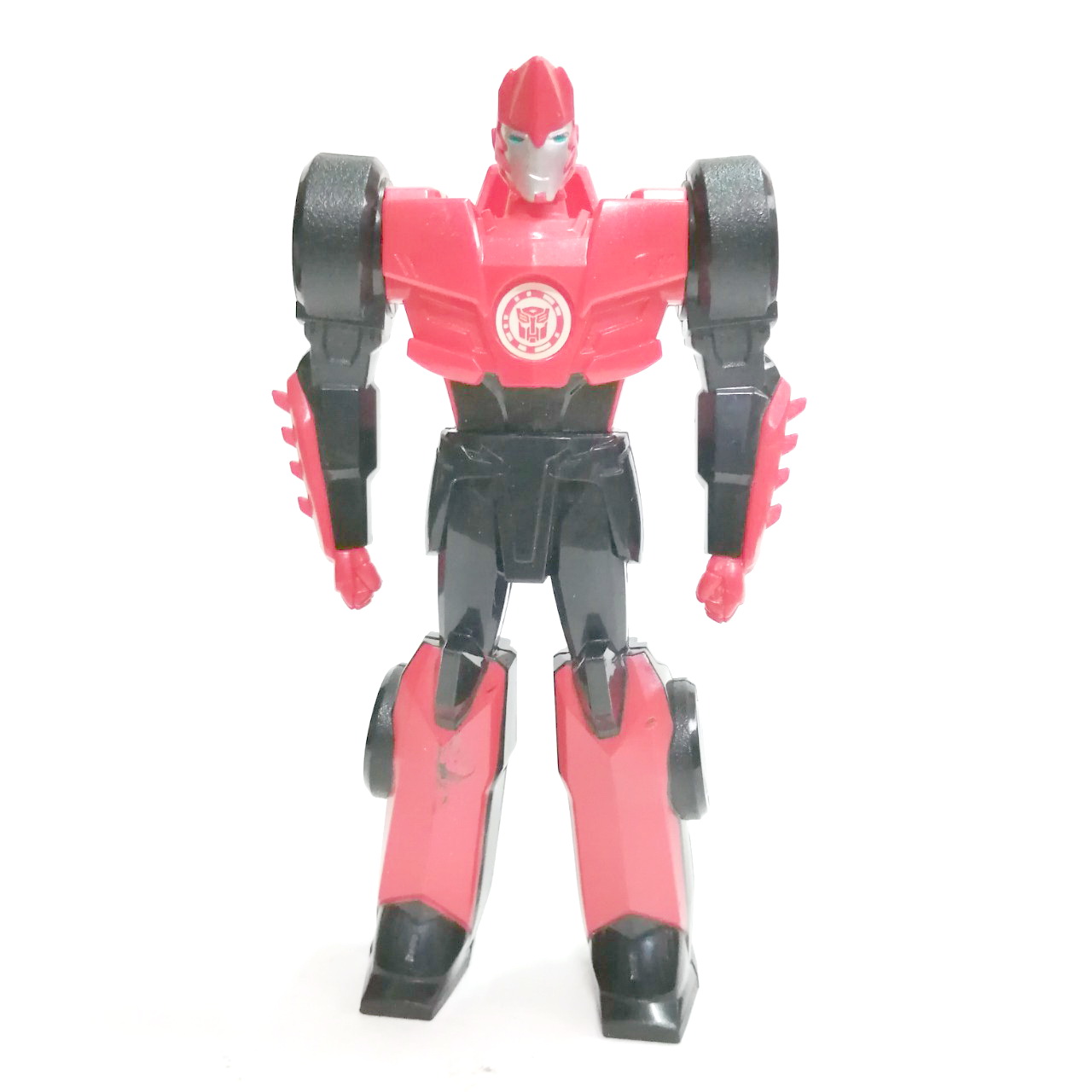 หุ่นจาก ทรานฟอเมอร์ ของแท้ Hasbro มีตราปั๊มใต้เท้า แปลงร่างไม่ได้ แต่ขยับแขนได้ สภาพดีมีรอยบ้าง