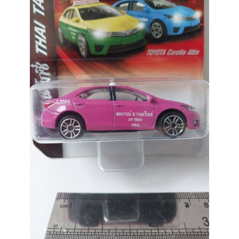 มีหลายภาพ,กรุณาเลือกแบบ รถแท็กซี่ไทยมาจอเร็ต Majorette Thai Taxi