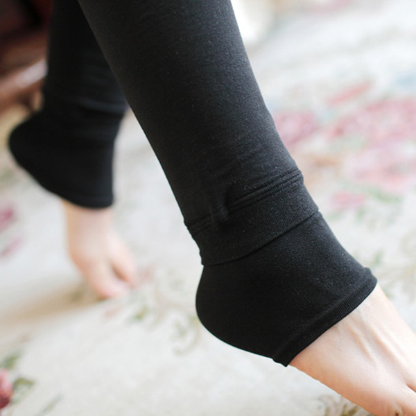 กางเกงเลกกิ้งกันหนาวเกรดพรีเมี่ยม ซับแคชเมียใส่ติดลบได้ (11432L)